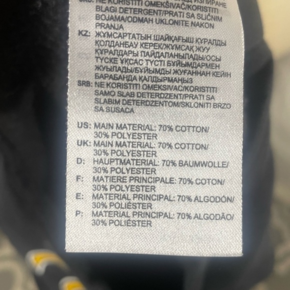 Adidas Mustang Bronco Black Sweatshirt Size Medium - Picture 7 of 7